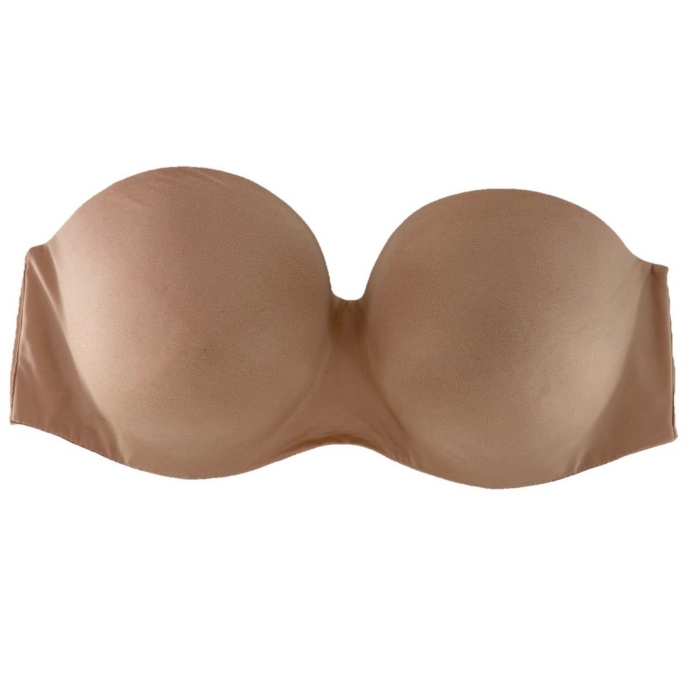 Victoria's Secret Praline Body By Victoria Lined Strapless Multiway Bra Sz 34DD